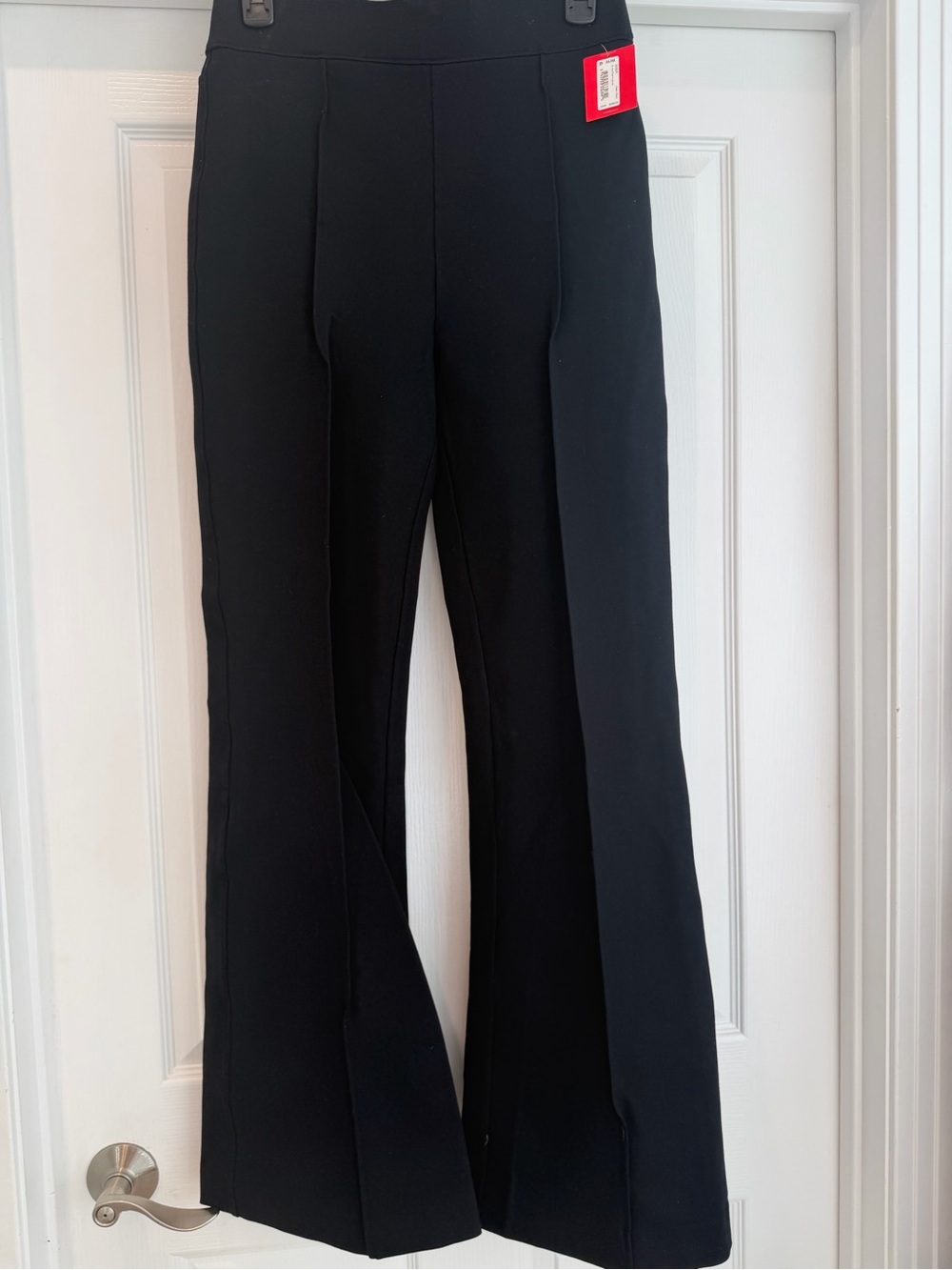 SPANX Black Ponte Boot-Cut Flare Pants